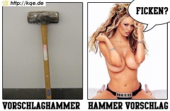 Vorschlaghammer - Hammervorschlag