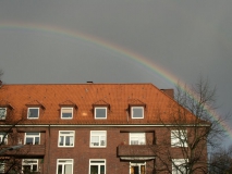 Regenbogen über Hamm