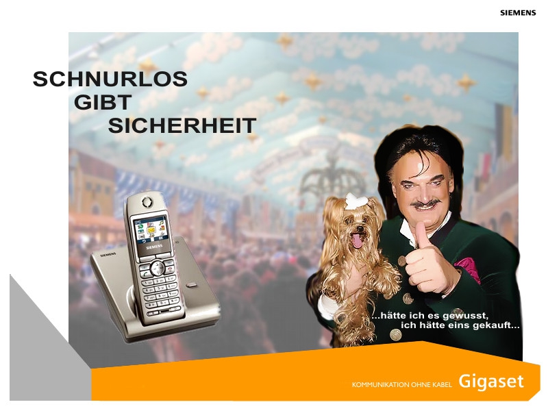 Kleine Geschmacklosigkeit zum Wochenende