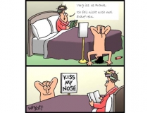 Kiss my nose