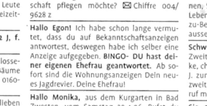 Ansage