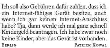 Spiegel Leserbrief
