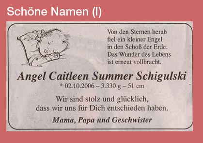 Kleine Anregung für die werdenden Eltern hier...