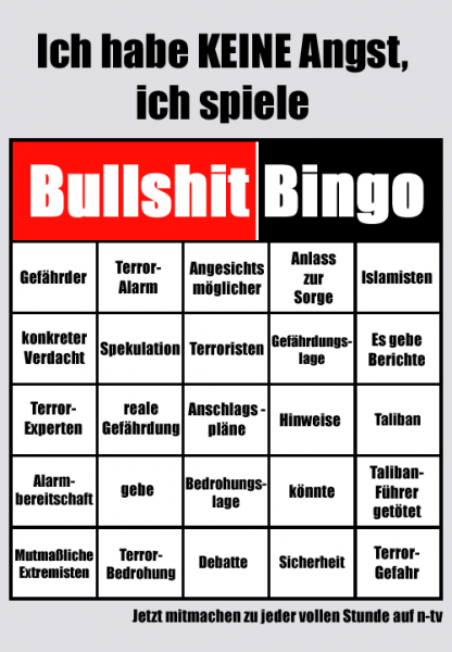 Bullshit Bingo
