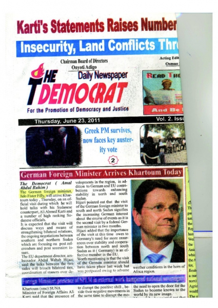 Neulich in Uganda: Jido Fister Filly