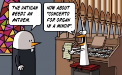 Concerto for organ in a minor